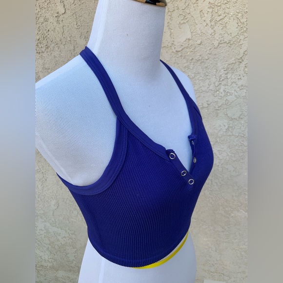 NWT Free People FP Movement Free Throw Henley Top - Picture 6 of 9